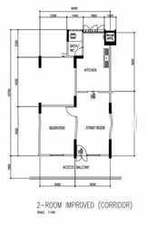 Blk 534 Bedok North Street 3 (Bedok), HDB 2 Rooms #559032021
